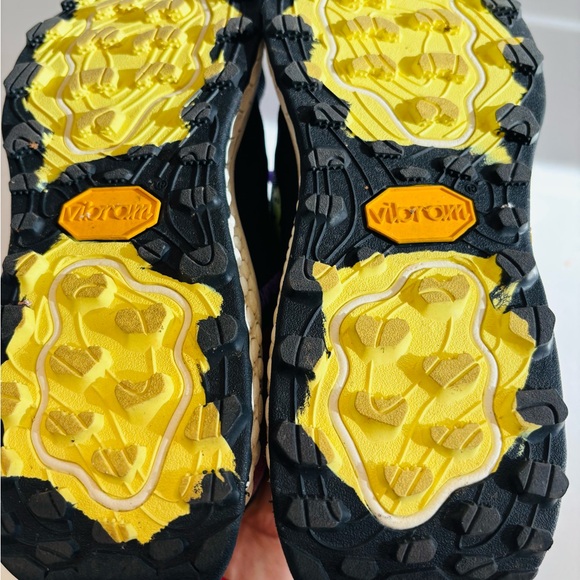 New Balance Fresh Foam X Hierro V6 Trail Running Sneakers color purple/poppy 8.5 - Picture 6 of 10